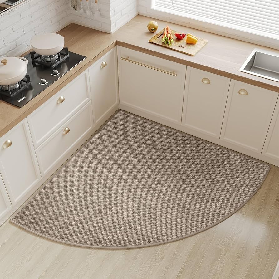 Fleck Splash Round Non-Slip Kitchen Mat
